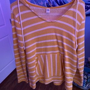 old navy sweater w hood